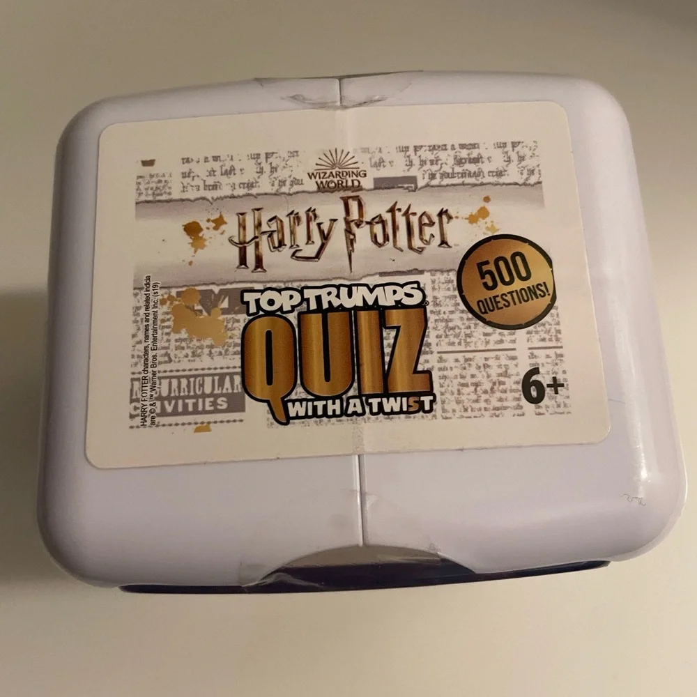 Harry Potter Top Trumps Quiz Card Game‎ - White